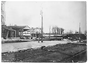 Maubeuge: Bomb damage at Maubeuge
