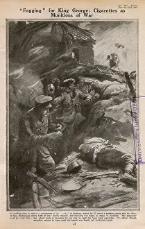 Buffs: Bomb party using cigarettes to light fuses, WWI