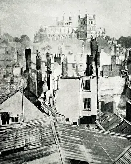 Baedeker: Bomb raid on Exeter, Devon, WW2