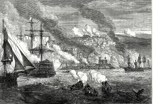 1816: Bombardment of Algiers, Algeria, 1816