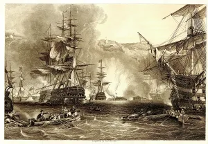 1816: Bombardment of Algiers by Lord Exmouth