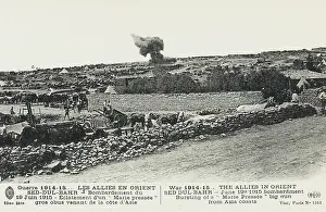Bombarding: Bombardment of allied positions