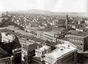 Bombay: Bombay skyline, circa 1890, India