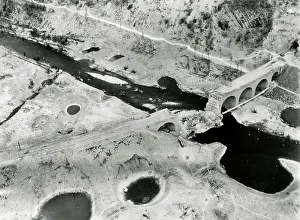 Arnsberg: Bombed railway bridge, Arnsberg Germany