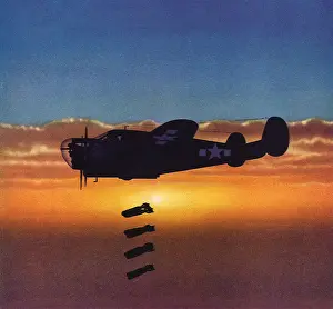 Drops: Bomber Drops Warheads