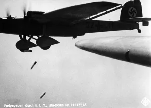 Funker: Bombing exercise of the Luftwaffe, 1937
