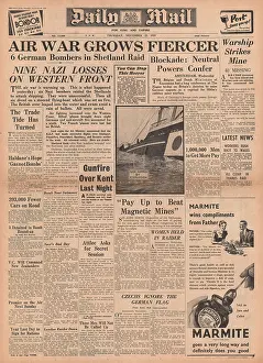 More bombing raids over the Shetland Islands