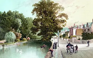 Bonchurch: Bonchurch Pond, Isle of Wight