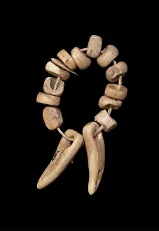 Stromness: Bone beads, Stromness Museum, Stromness, Mainland, Orkney