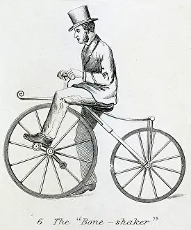 Uncomfortable: Bone-Shaker Bike - circa 1830