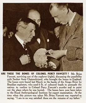 Sep18: Are these the bones of Percy Fawcett?