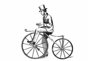 Boneshaker: The Boneshaker, the type of pedal-driven bicycle