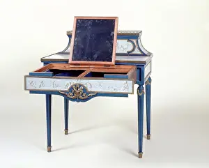 Flap: Bonheur du jour writing desk