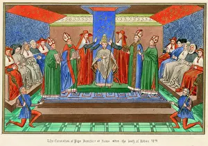 1404: BONIFACIUS IX CROWNED