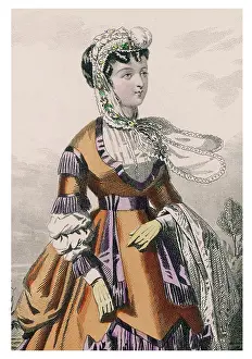 Fastened: BONNET / AUGUST 1868