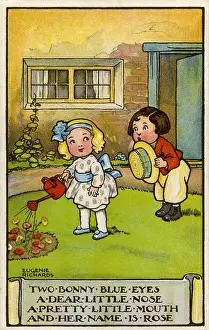 Bonny: Two bonny blue eyes