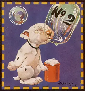 Bubbles: Bonzo Blows a Bubble