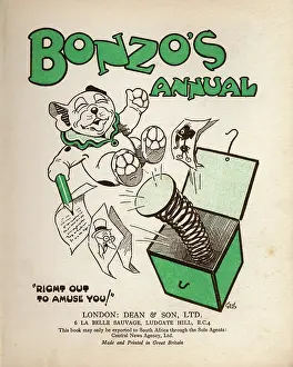Gresham Marketing Gmbh: Bonzo the cartoon dog springing out of a box
