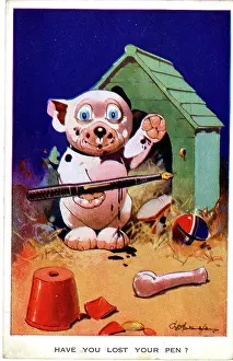 Studdy: Bonzo cartoon, Have You Lost Your Pen?