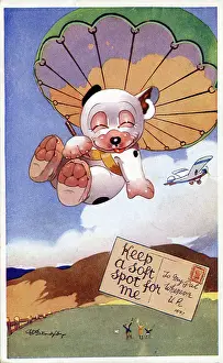 Bonzo - Postcard by George Studdy