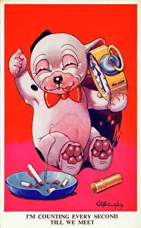 Gresham Marketing Gmbh: Bonzo - Postcard by George Studdy