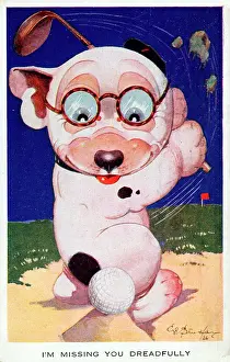 Gresham Marketing Gmbh: Bonzo - Postcard by George Studdy