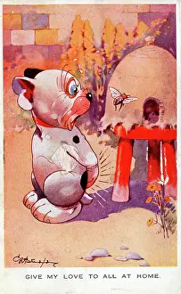 Gresham Marketing Gmbh: Bonzo - Postcard by George Studdy