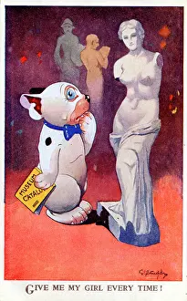 Gresham Marketing Gmbh: Bonzo - Postcard by George Studdy