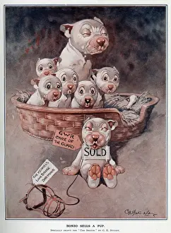 Bonzo sells a pup by George Studdy