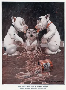 Syrup: The Bonzoline has a sweet tooth by George Studdy