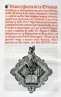 Lully: Book of cavalry by Ramon Llull (1235-1316)
