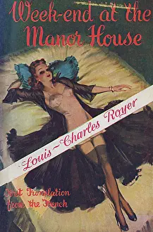 Royer: Book cover by David Wright, Week-end at the Manor House