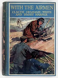 Harper: Book cover design, With the Airmen