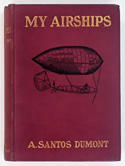 Autobiography: Book cover design, My Airships