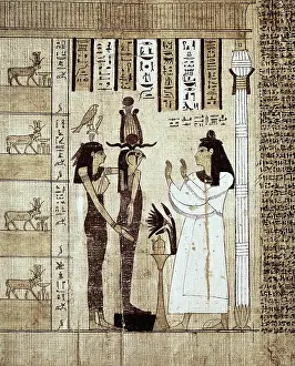 Nephthys: The Book of the Dead: Heruben Papyrus. 1075 -