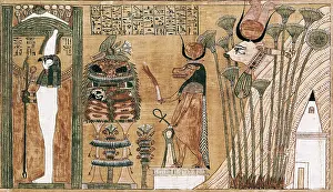Misr: Book of the Dead or Papyrus of Any. ca. 1275