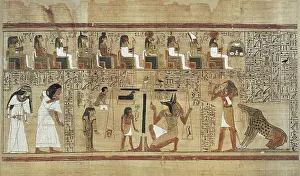 Writter: Book of the Dead or Papyrus of Any. ca. 1275