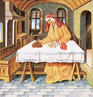 Usurer: The Book of Good Morals by Jacques Le Grant (1464)