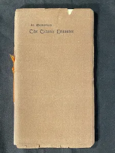 Memoriam: Book, In Memoriam, The Titanic Disaster