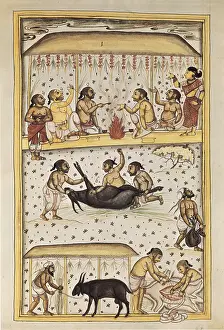 Moghul: Book of the Moghul. Ms. 8300. 17th c. Brahman