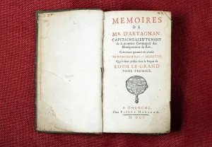 Gascony: Book, Musee D'Artagnan, Lupiac, Gers, Occitania, France