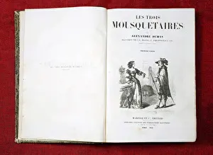Gascony: Book, Musee D'Artagnan, Lupiac, Gers, Occitania, France