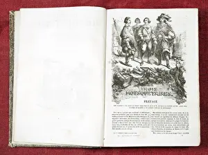Preface: Book, Musee D'Artagnan, Lupiac, Gers, Occitania, France