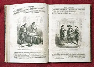 Trois: Book, Musee D'Artagnan, Lupiac, Gers, Occitania, France