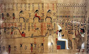 Pharaoh: Book of what is in the netherworld (Amduat). Egypt