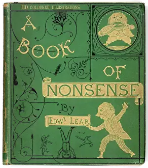 Characterised: A Book of Nonsense, Edward Lear, cover