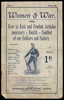 Knit: Book of patterns: Women & War - How to knit and crochet