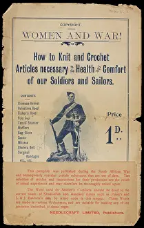 Knit: Book of patterns: Women & War - How to knit and crochet