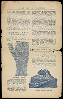 Knit: Book of patterns: Women & War - How to knit and crochet