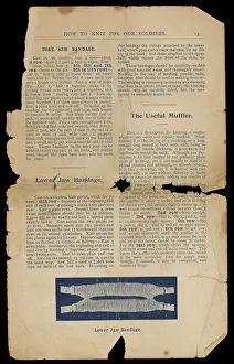 Knit: Book of patterns: Women & War - How to knit and crochet